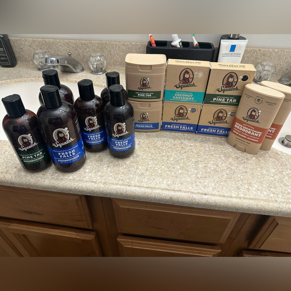 Dr. Squatch Men's Products Lot